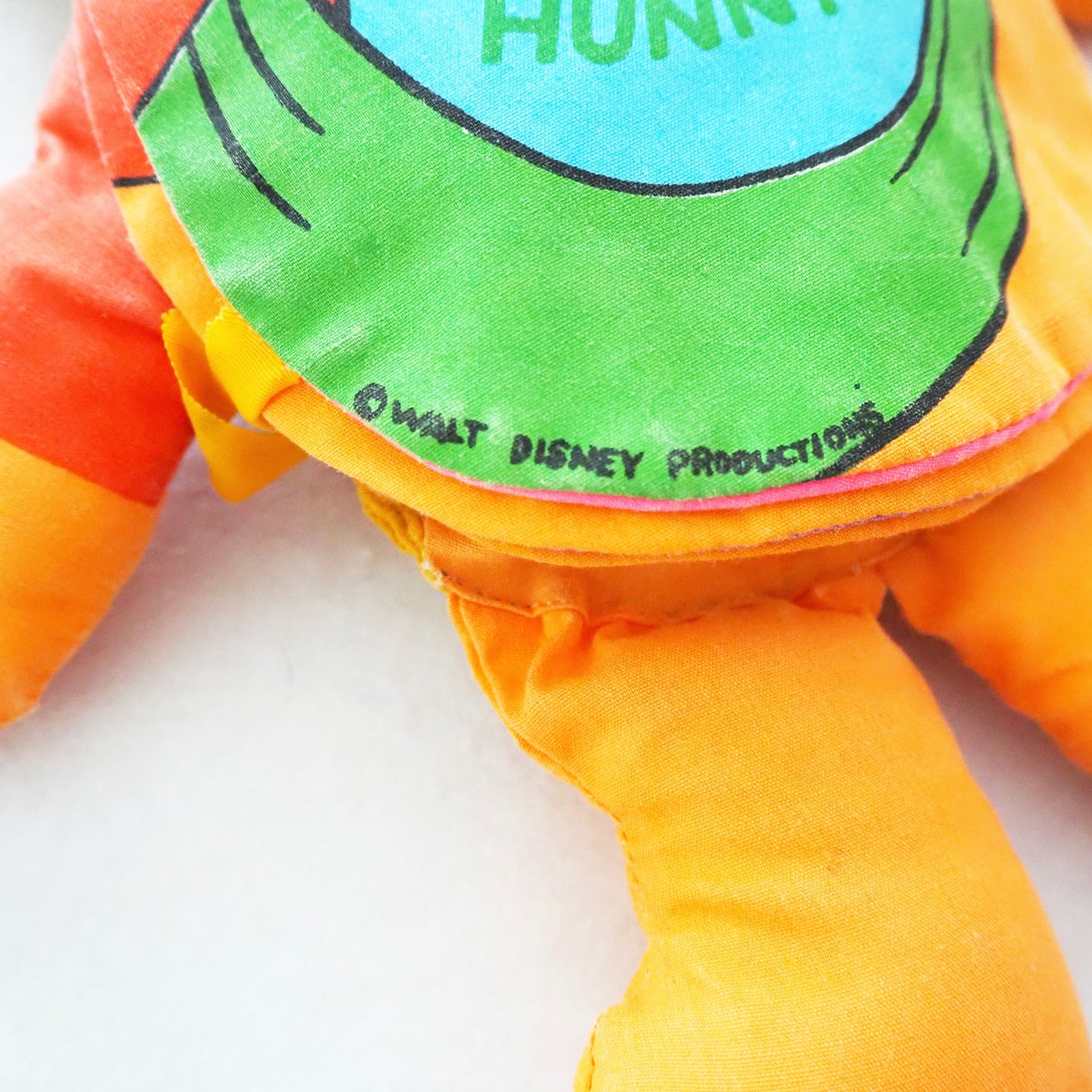 Face Changing Pooh Plush - Yellow Clover Vintage Kids Clothes