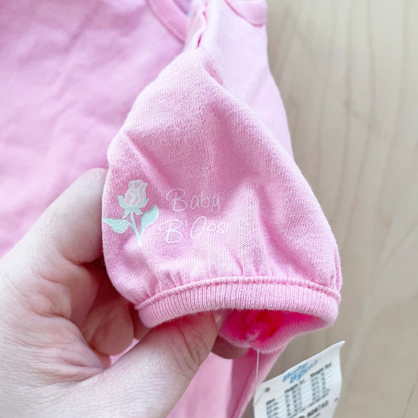 Deadstock Baby B’gosh Rose Layer Tee - Yellow Clover Vintage Kids Clothes
