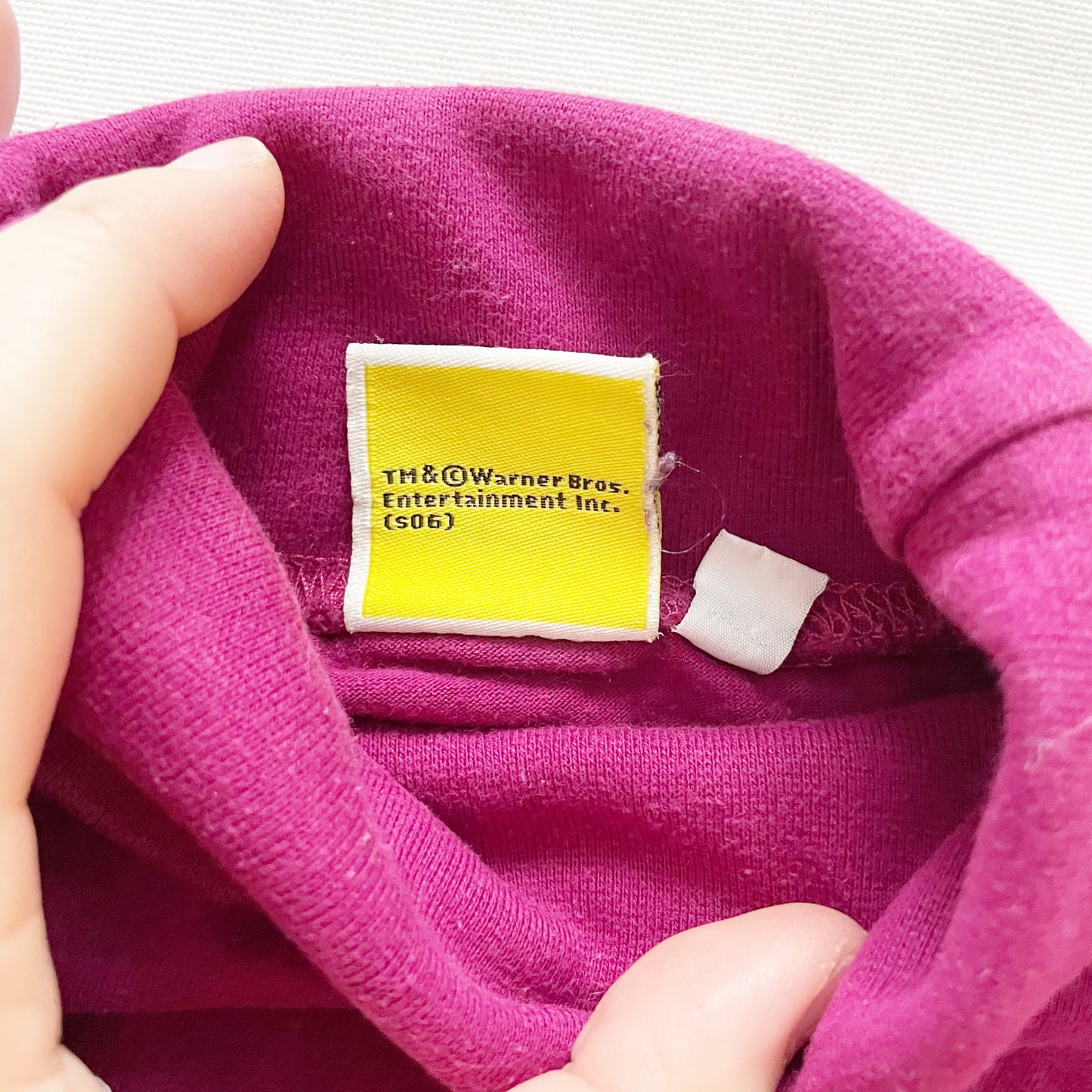 Tweety Graphic Turtleneck - Yellow Clover Vintage Kids Clothes