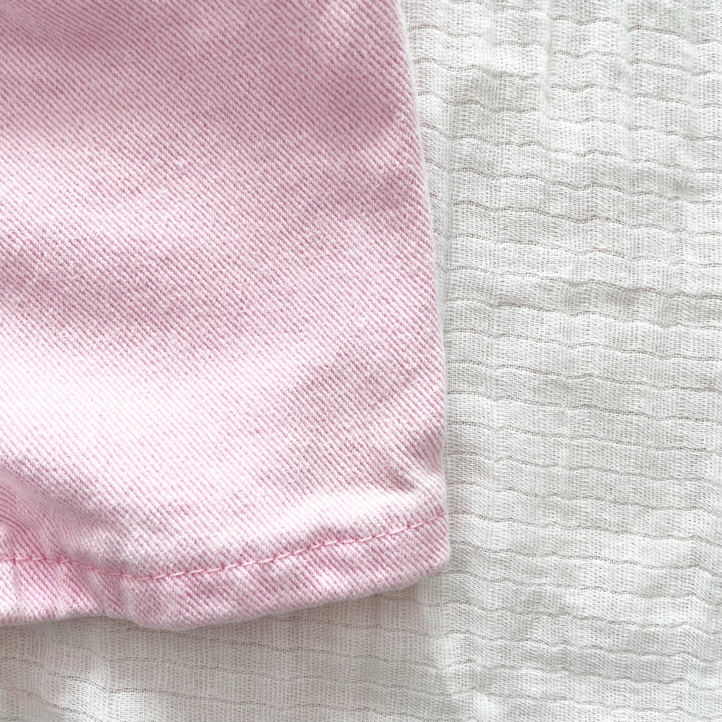 Riders Pink Denim Jeans • 12m - Yellow Clover Vintage Kids Clothes