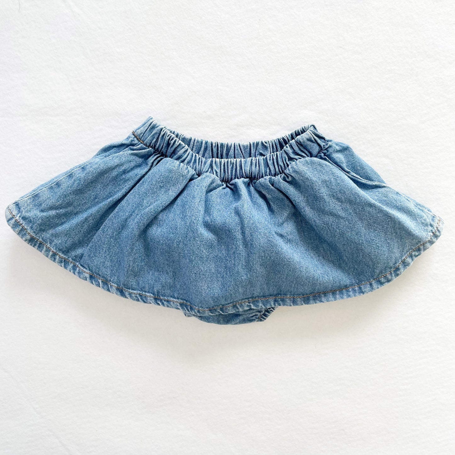 Guess Skirted Bloomers - Yellow Clover Vintage Kids Clothes