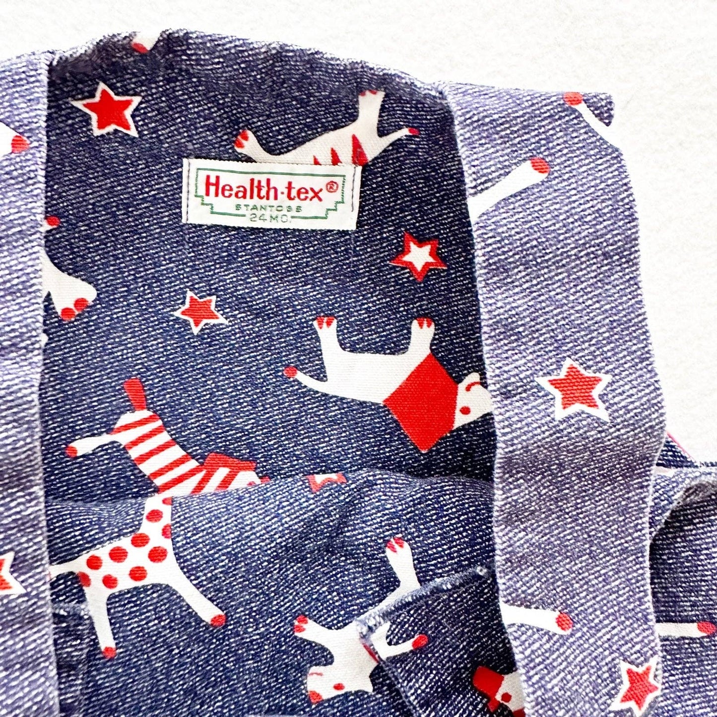 Healthtex 70s Baby Circus Animals Rompers