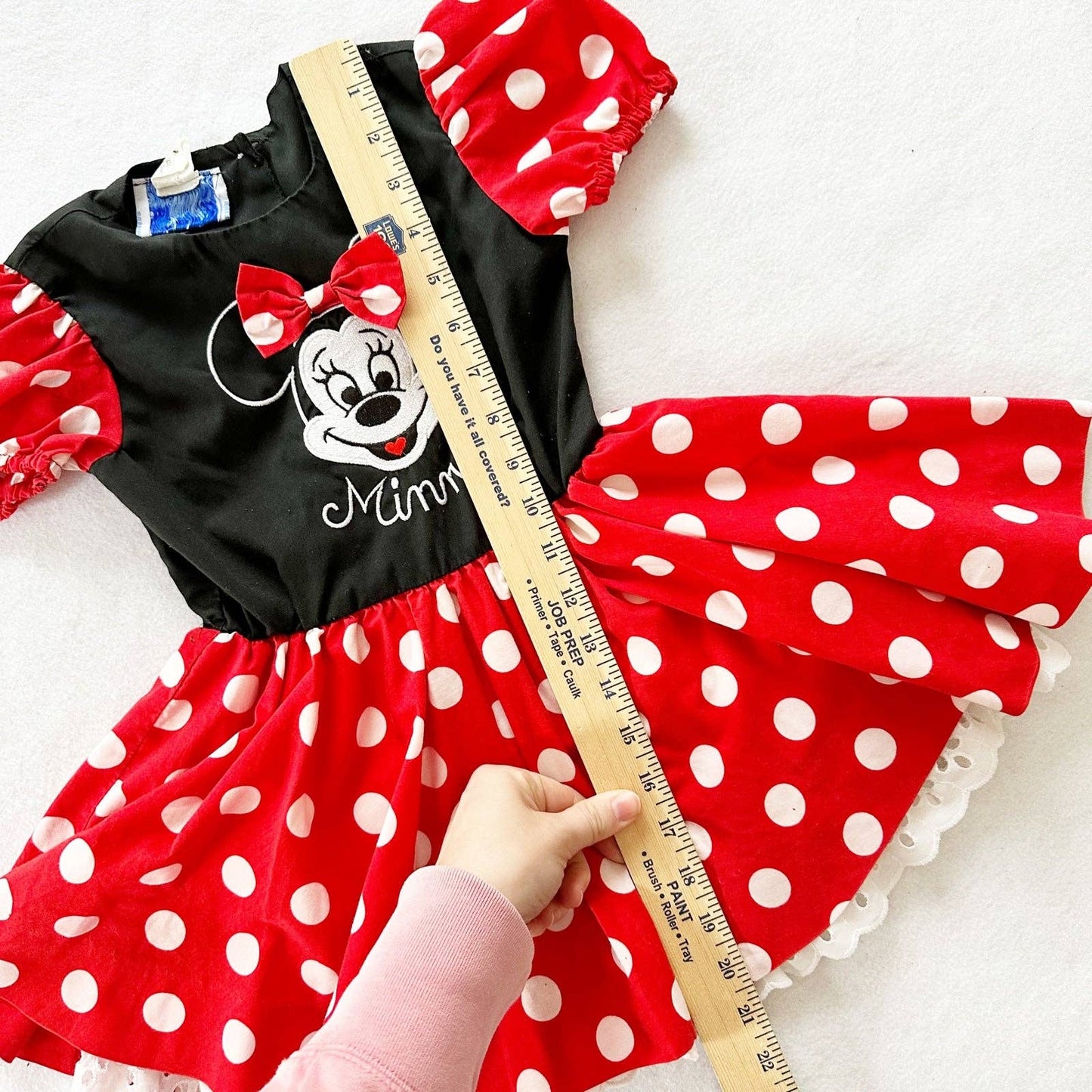 Vintage Disney Character Fashions Minnie Mouse Dress: 4y - Yellow Clover Vintage Kids Clothes