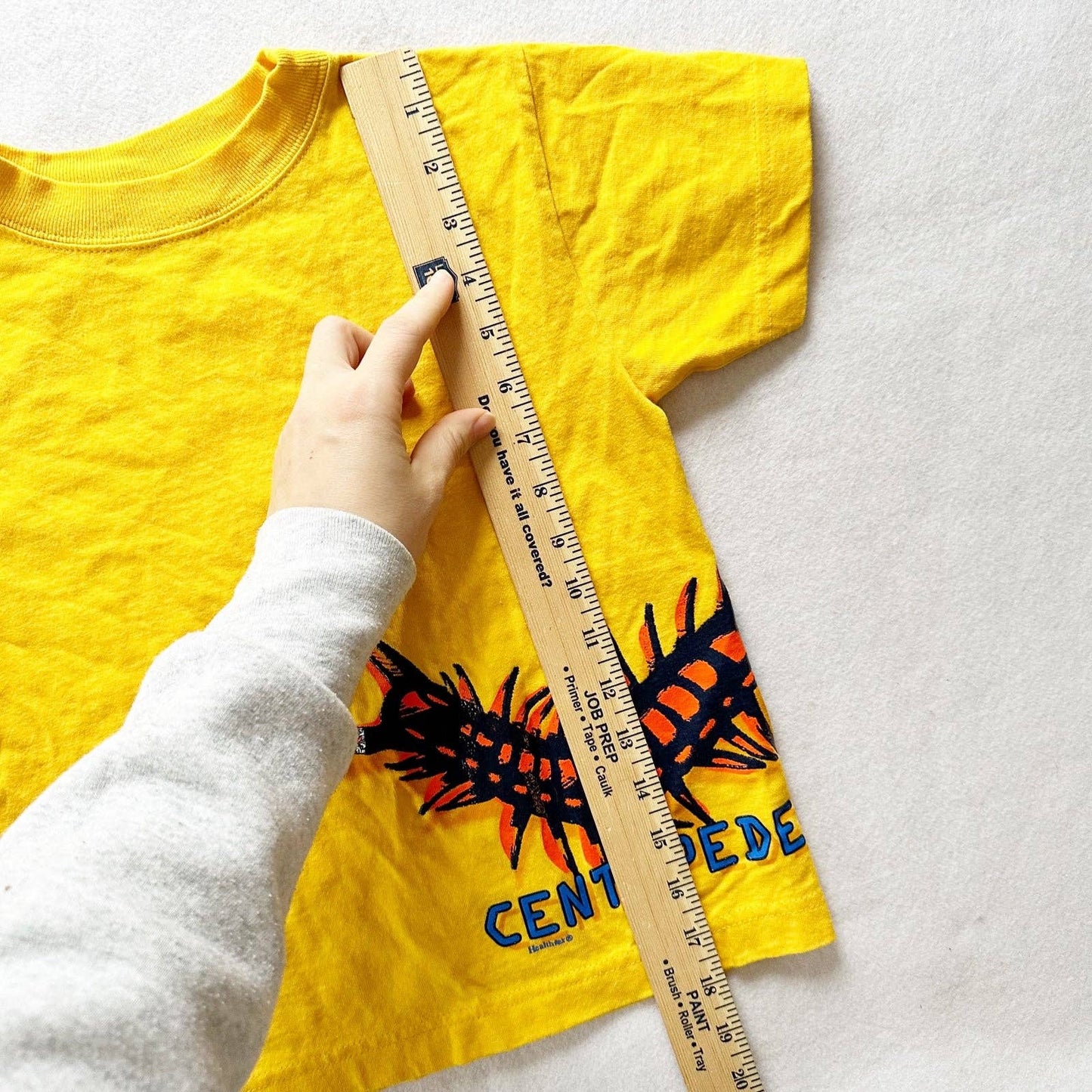 Vintage Healthtex Centipede Graphic Kids Tee - Yellow Clover Vintage Kids Clothes