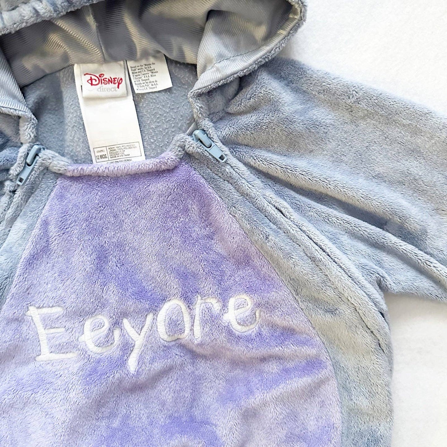 Y2K Disney Winnie the Pooh Eeyore Baby Costume - Yellow Clover Vintage Kids Clothes