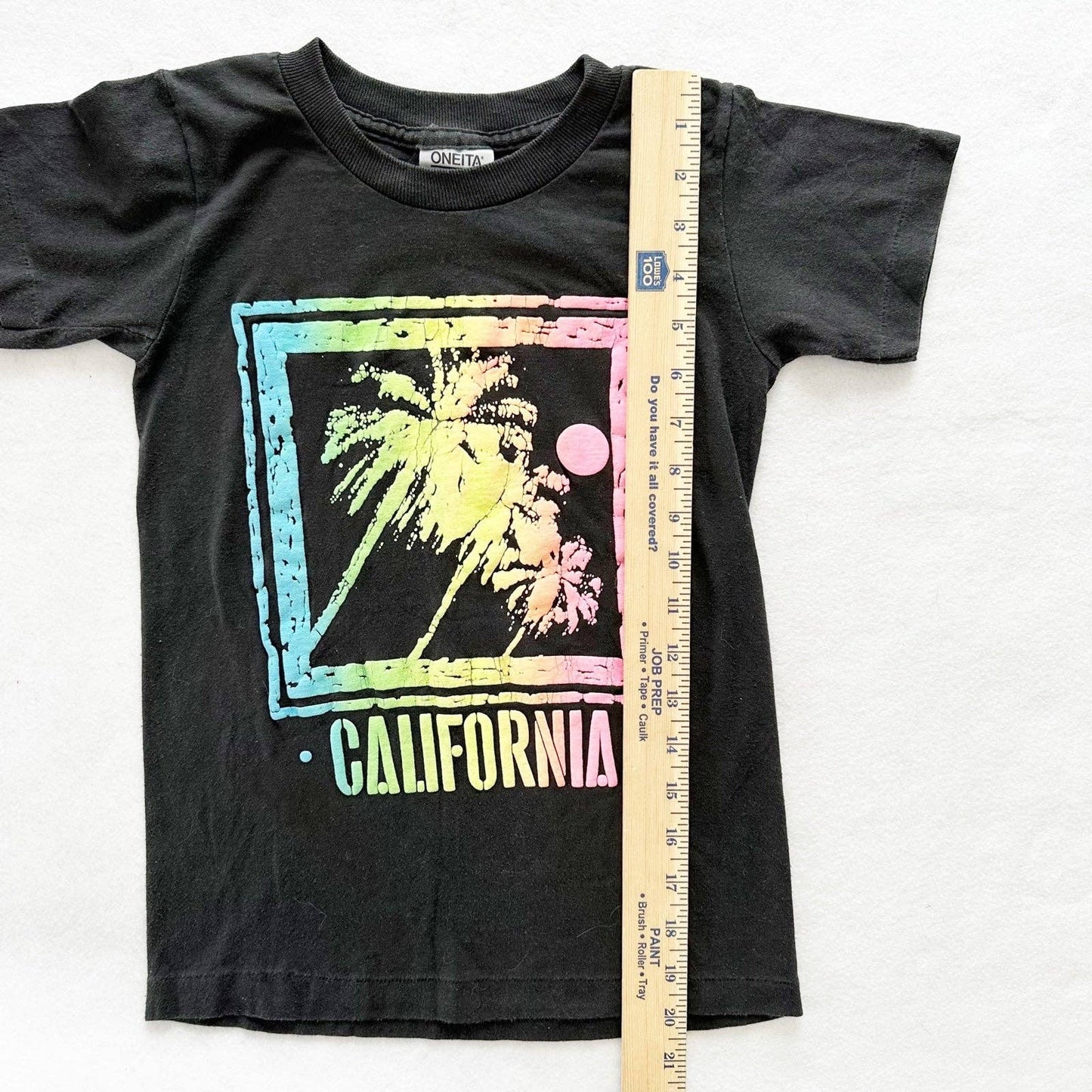 California Graphic Tee Shirt - Yellow Clover Vintage Kids Clothes