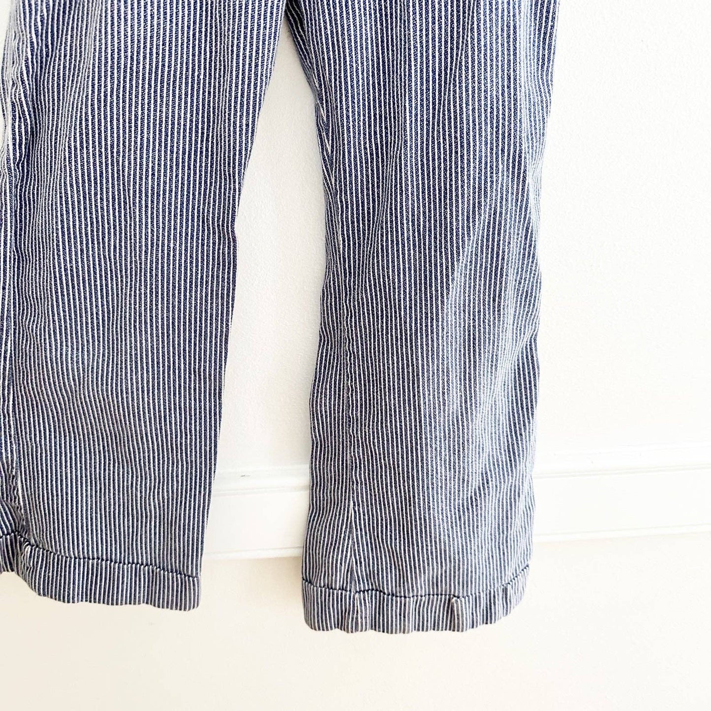 70s Handmade Big Kids Overalls - Yellow Clover Vintage Kids Clothes