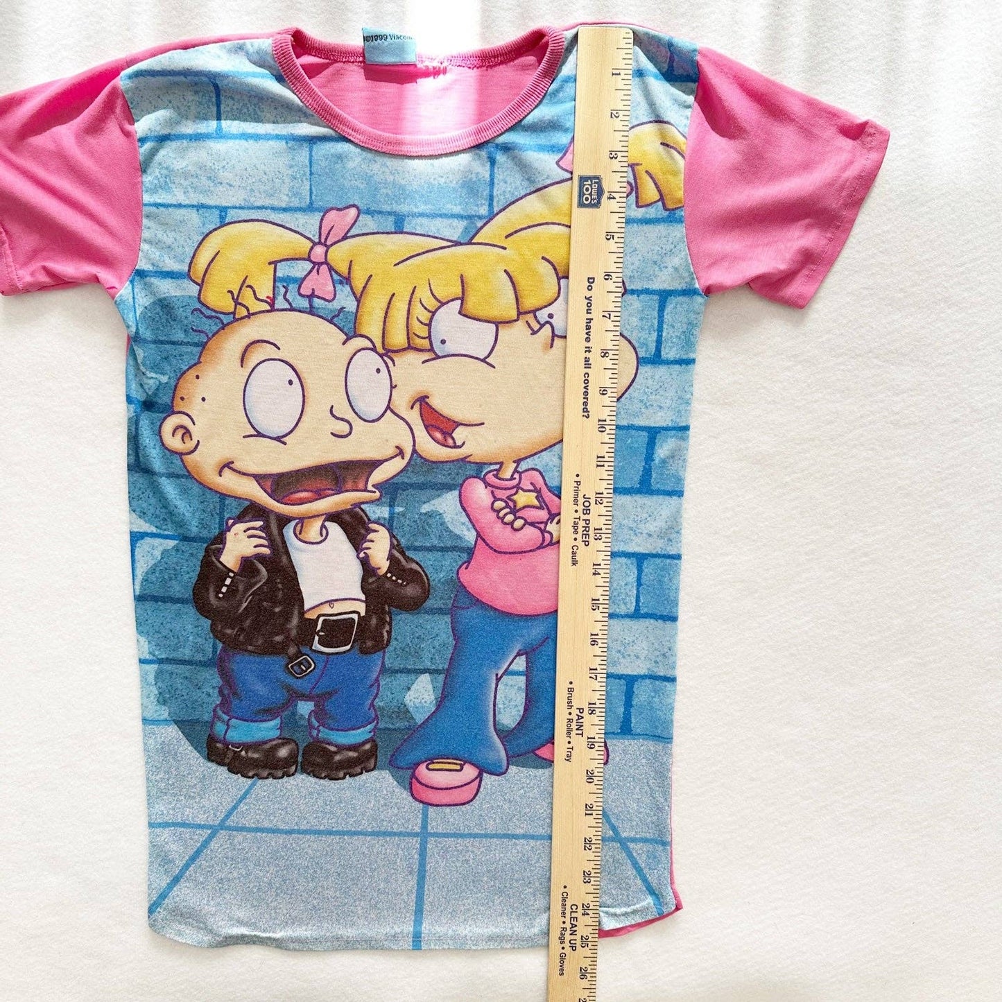 Nickelodeon Rugrats Nightgown - Yellow Clover Vintage Kids Clothes