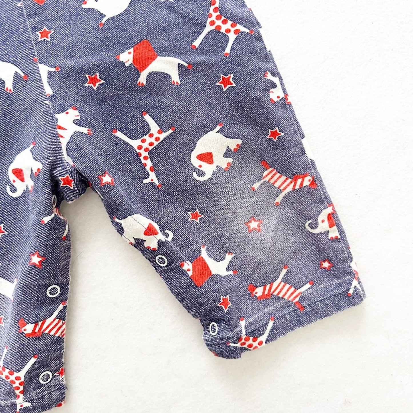 Healthtex 70s Baby Circus Animals Rompers