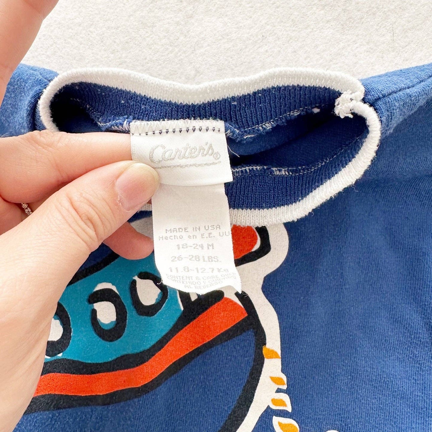 Carter’s Boat Graphic Boys Romper