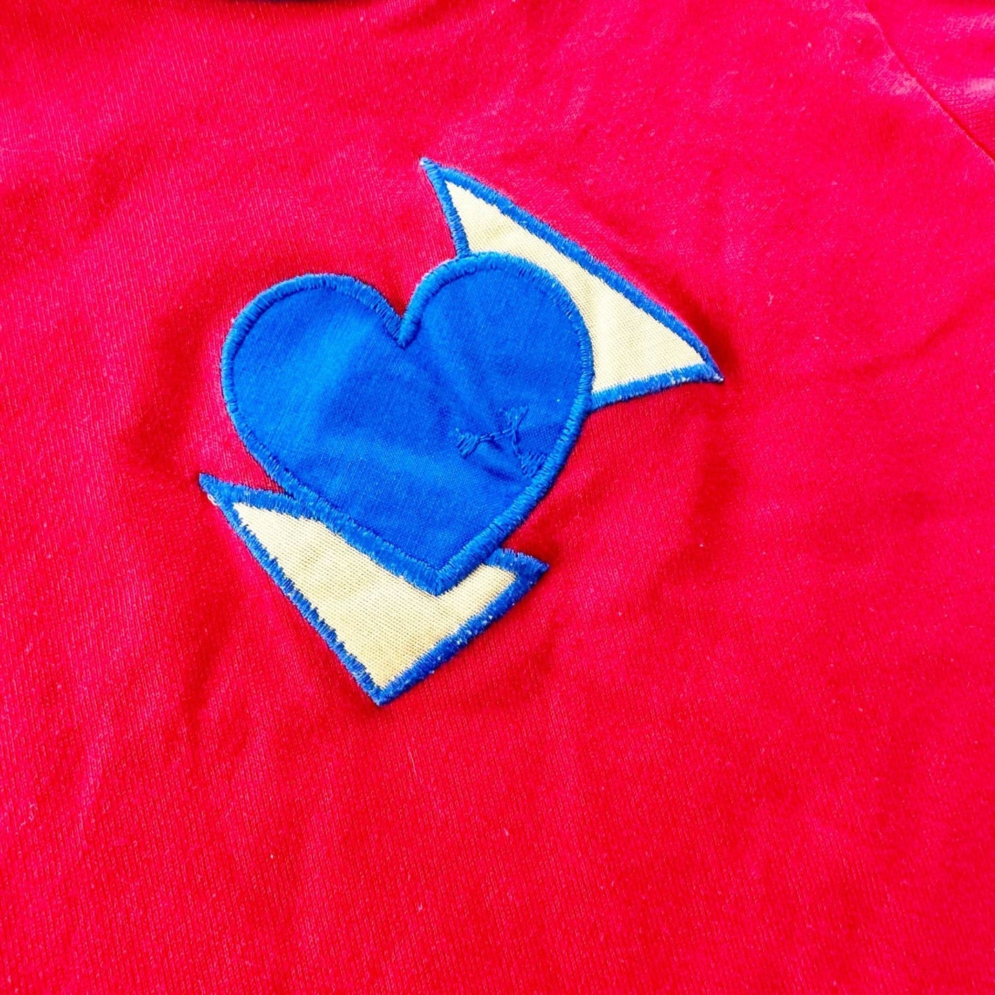 Healthtex Heart Triangles Applique Ringer Tee