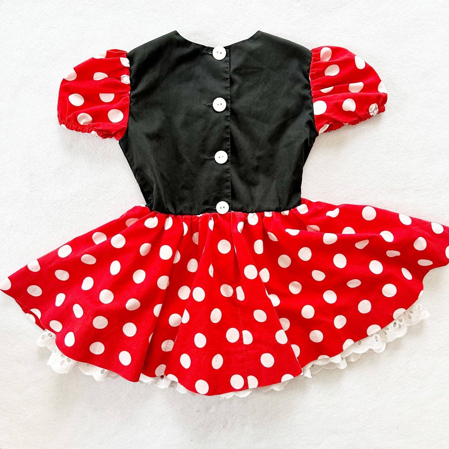 Vintage Disney Character Fashions Minnie Mouse Dress: 4y - Yellow Clover Vintage Kids Clothes