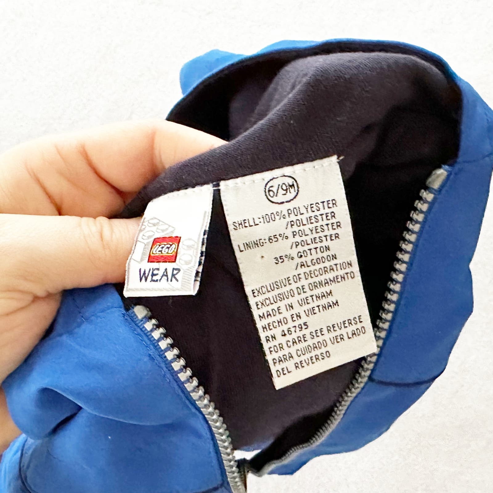 Y2K Lego Wear Racing Embroidered Jacket: 12m? - Yellow Clover Vintage Kids Clothes