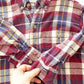 Vintage OshKosh Plaid Flannel Button Down Shirt: 4T - Yellow Clover Vintage Kids Clothes