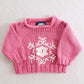 Y2K Rey Wear Cotton Snowflake Sweater: 18m