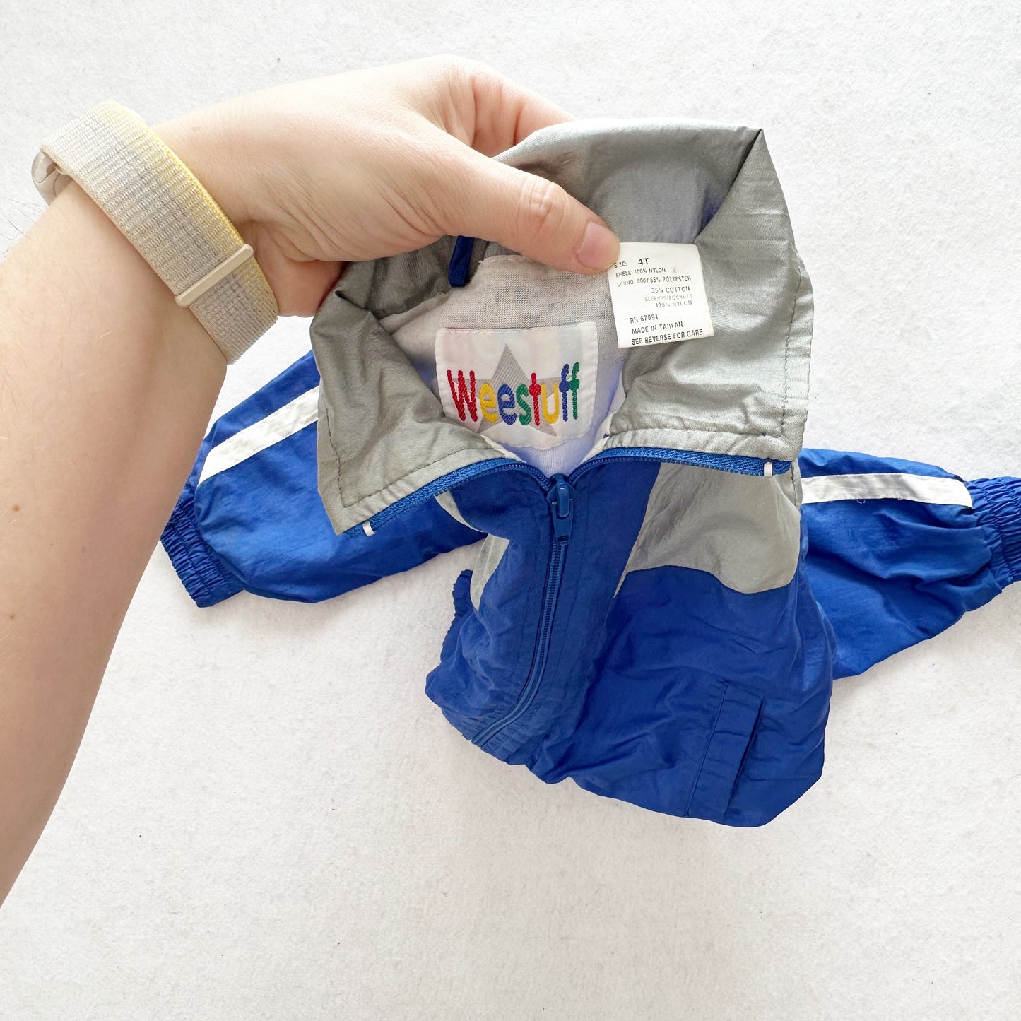 Vintage Weestuff Windbreaker Jacket: 4T - Yellow Clover Vintage Kids Clothes