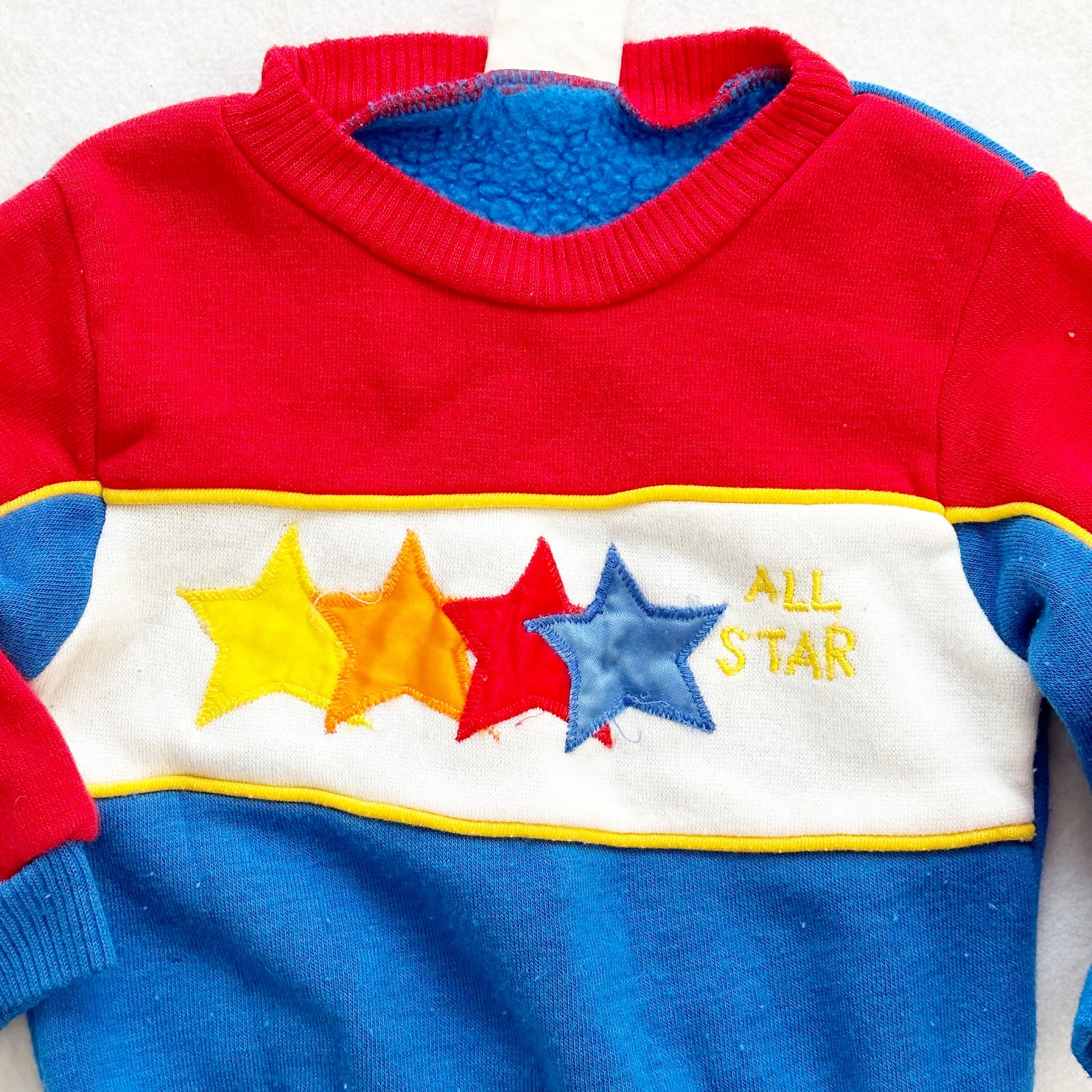 Vintage All Star Sweatshirt: 18m? - Yellow Clover Vintage Kids Clothes