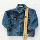 Vintage Guess Baby Denim Jacket with Back Design: 18m - Yellow Clover Vintage Kids Clothes