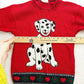 Vintage Basic Editions Dalmatians Hearts Acrylic Sweater: 7/8y - Yellow Clover Vintage Kids Clothes