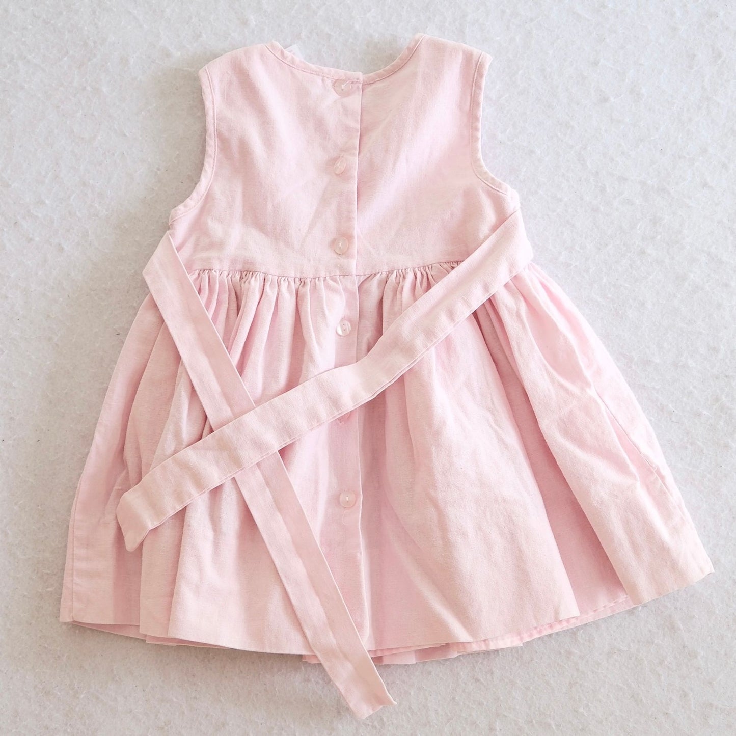 Y2K First Impressions Pink Smocked Baby Dress, 18M