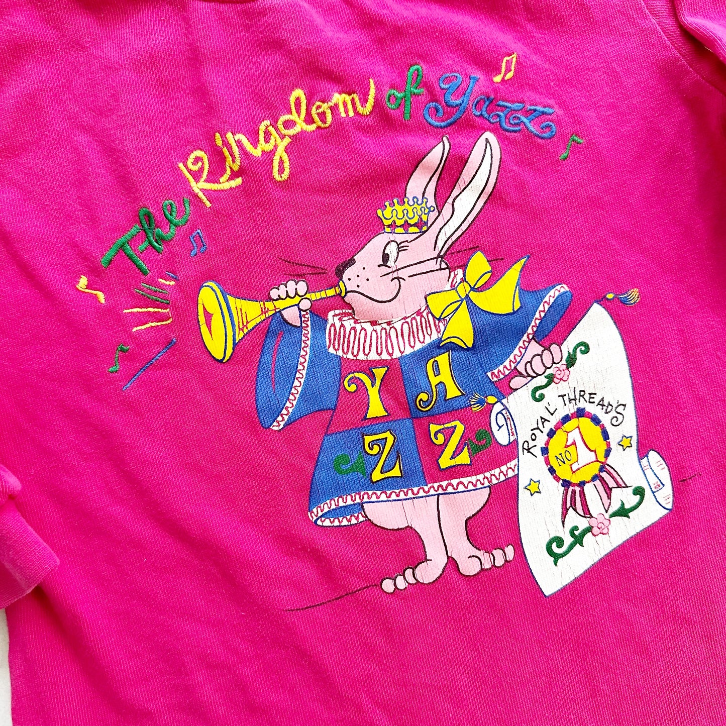 Vintage Children’s Place Kingdom of Yazz Romper: 24m? - Yellow Clover Vintage Kids Clothes