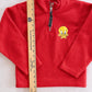 Vintage Looney Tunes Tweety Red Fleece Zip Pullover