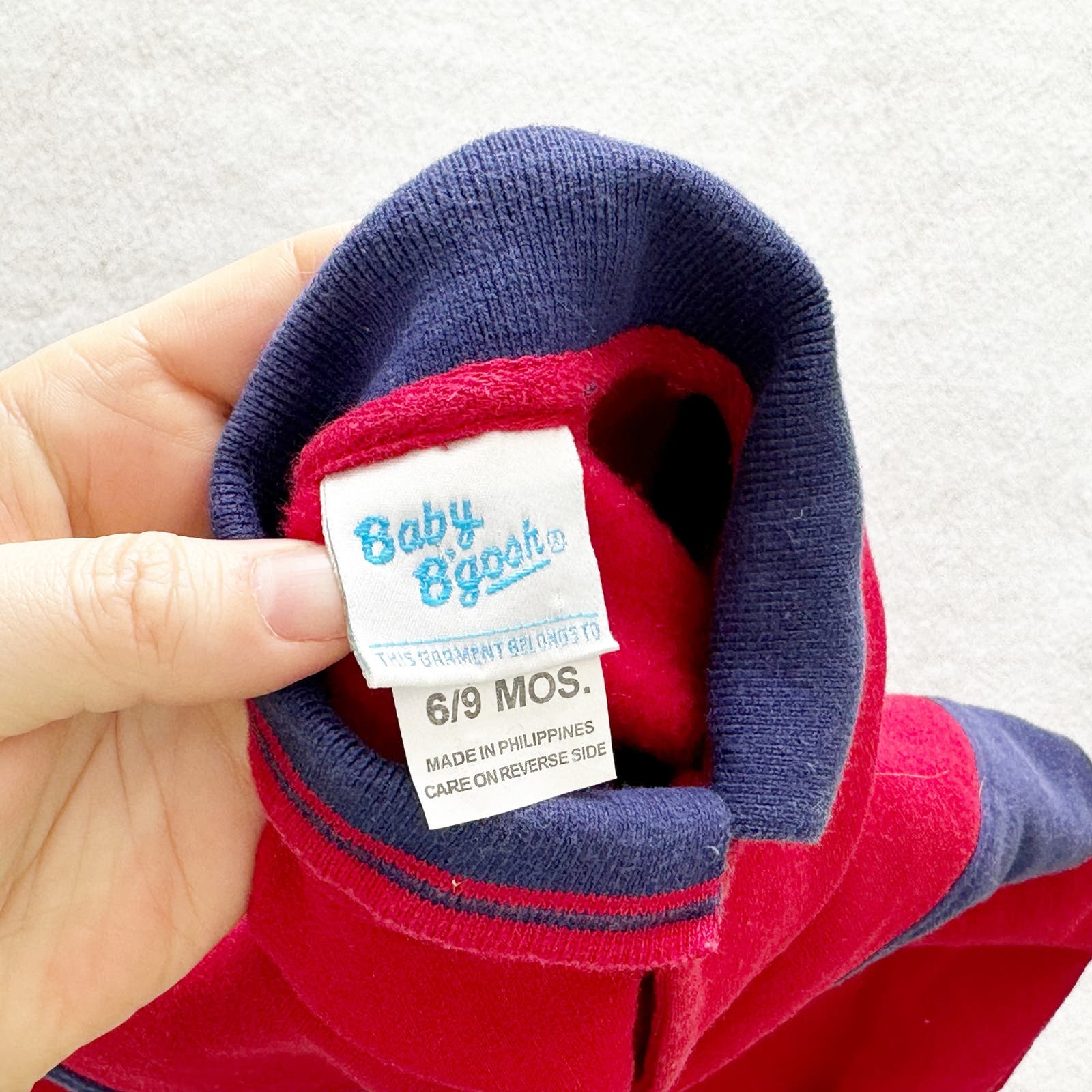Vintage OshKosh Baby B’gosh Puppy Dogs Sweatshirt Romper: 12m? - Yellow Clover Vintage Kids Clothes