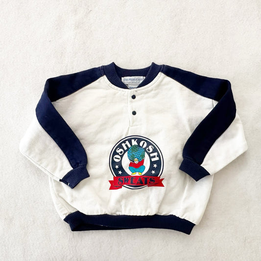 Vintage OshKosh Sweats Planet Sweatshirt: 24m