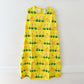Vintage Wee Gentress Bunny Tulip Shift Dress: 12y? - Yellow Clover Vintage Kids Clothes