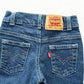 Vintage Levi’s 517 Dark Wash Stretch Kids Jeans: 3T? - Yellow Clover Vintage Kids Clothes