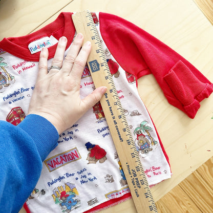 Vintage Paddington Bear Pajama Top: 2T? - Yellow Clover Vintage Kids Clothes