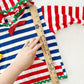 Vintage Buster Brown Striped Hooded Top: 5T - Yellow Clover Vintage Kids Clothes