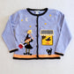 Y2K Hartstrings Witch Bootique Halloween Cardigan