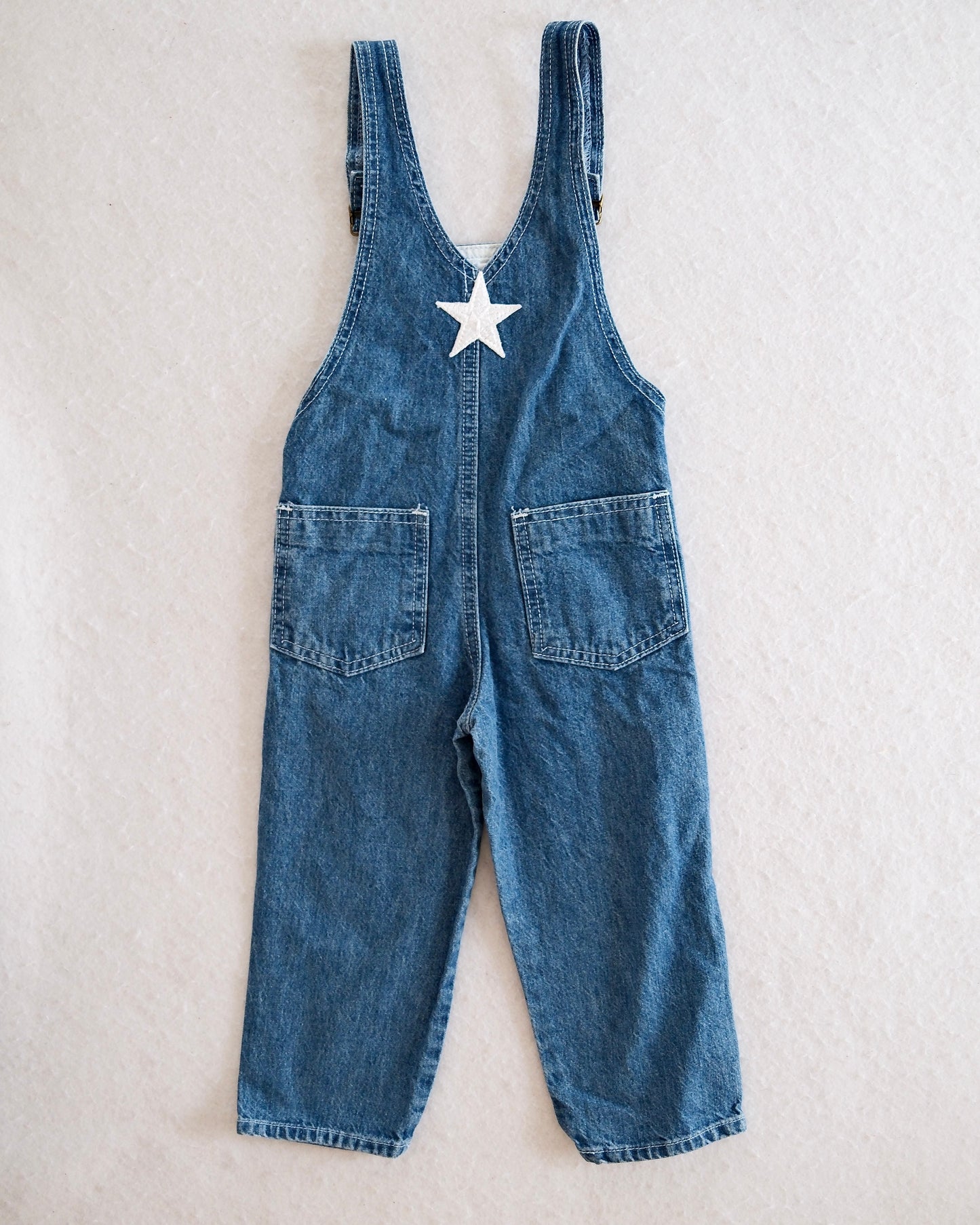 Vintage Daffy Duck Toddler Upcycled Overalls: 2T
