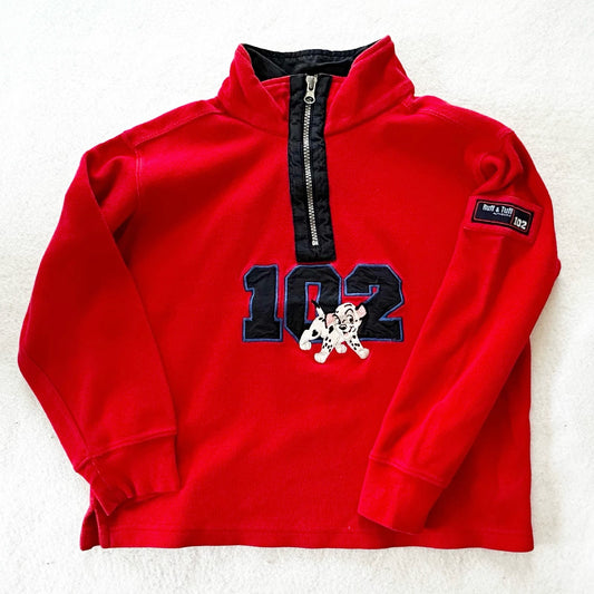 Vintage Disney Store 102 Dalmatians Pullover Sweatshirt: 7/8y? - Yellow Clover Vintage Kids Clothes