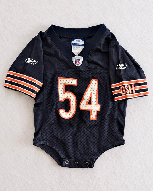 Y2K Reebok Chicago Bears Jersey Romper: 12m