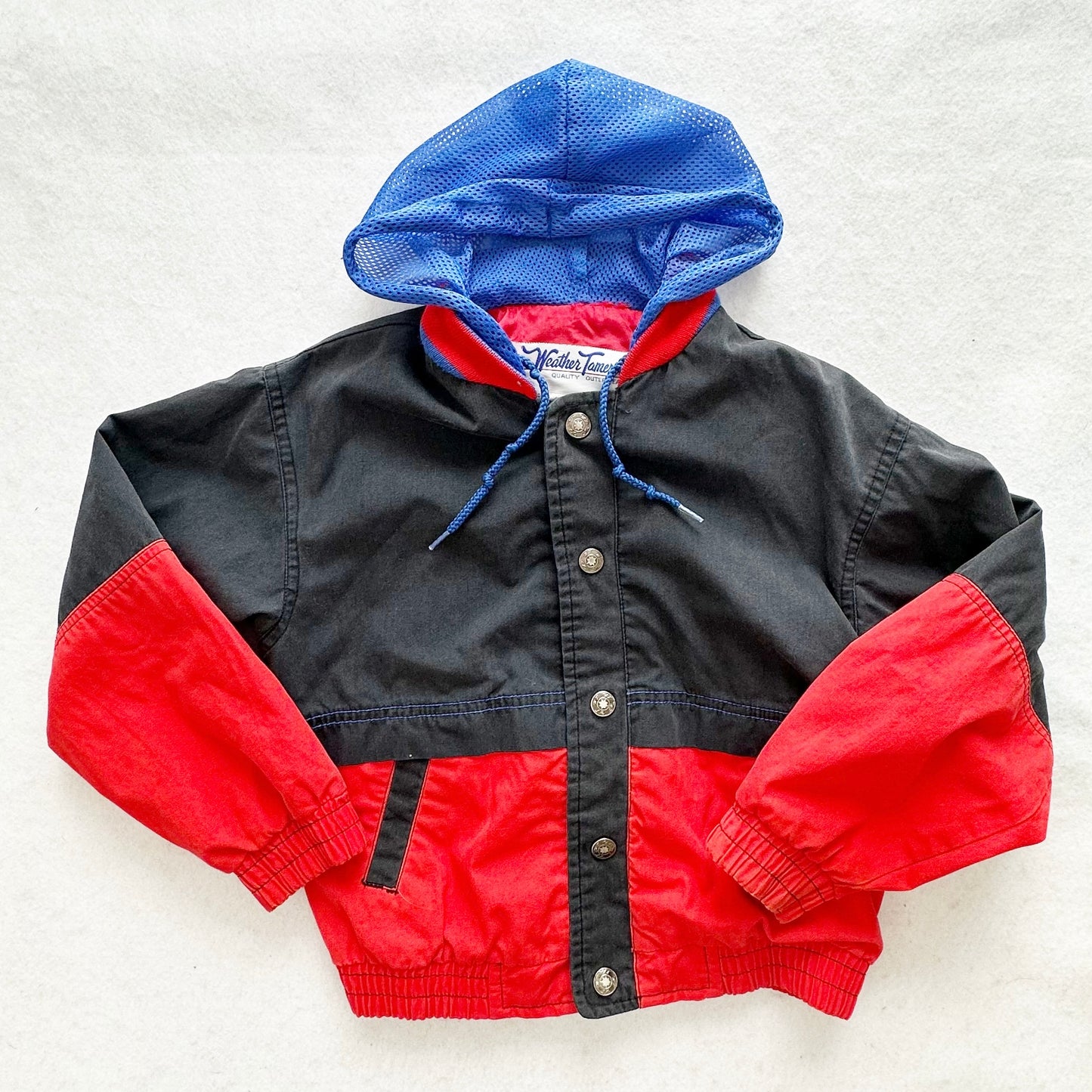 Vintage Weather Tamer Athletic Dept Jacket: 7y? - Yellow Clover Vintage Kids Clothes