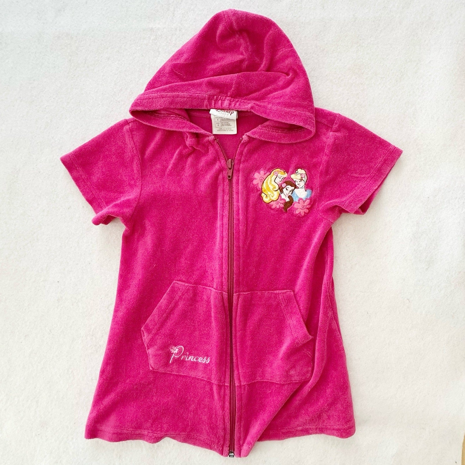 Vintage Disney Store Princess Terry Kids Cover Up