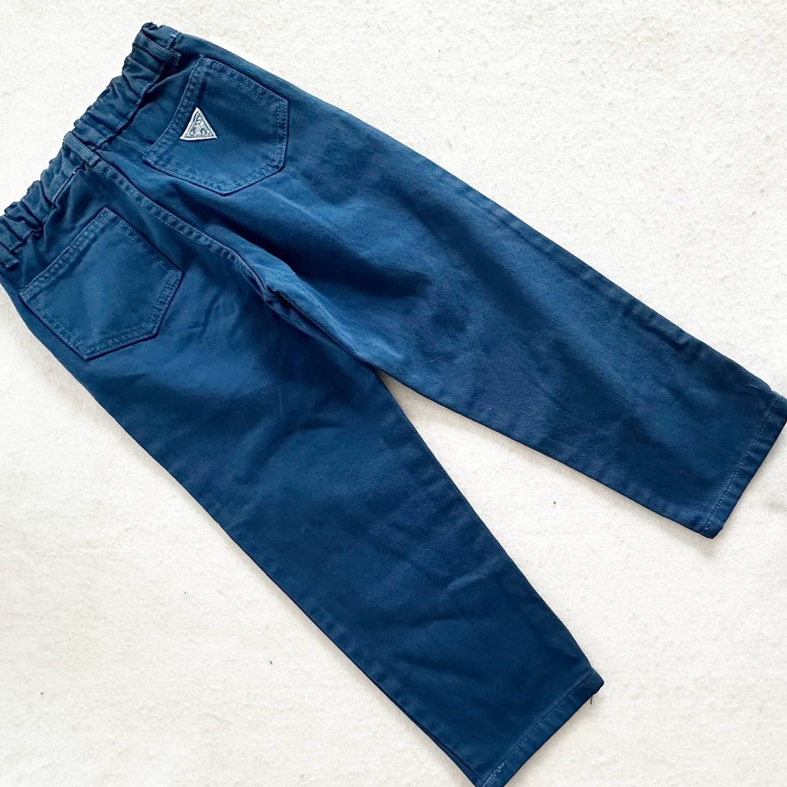 Vintage Guess Kids Deadstock Blue Pants: 6y - Yellow Clover Vintage Kids Clothes
