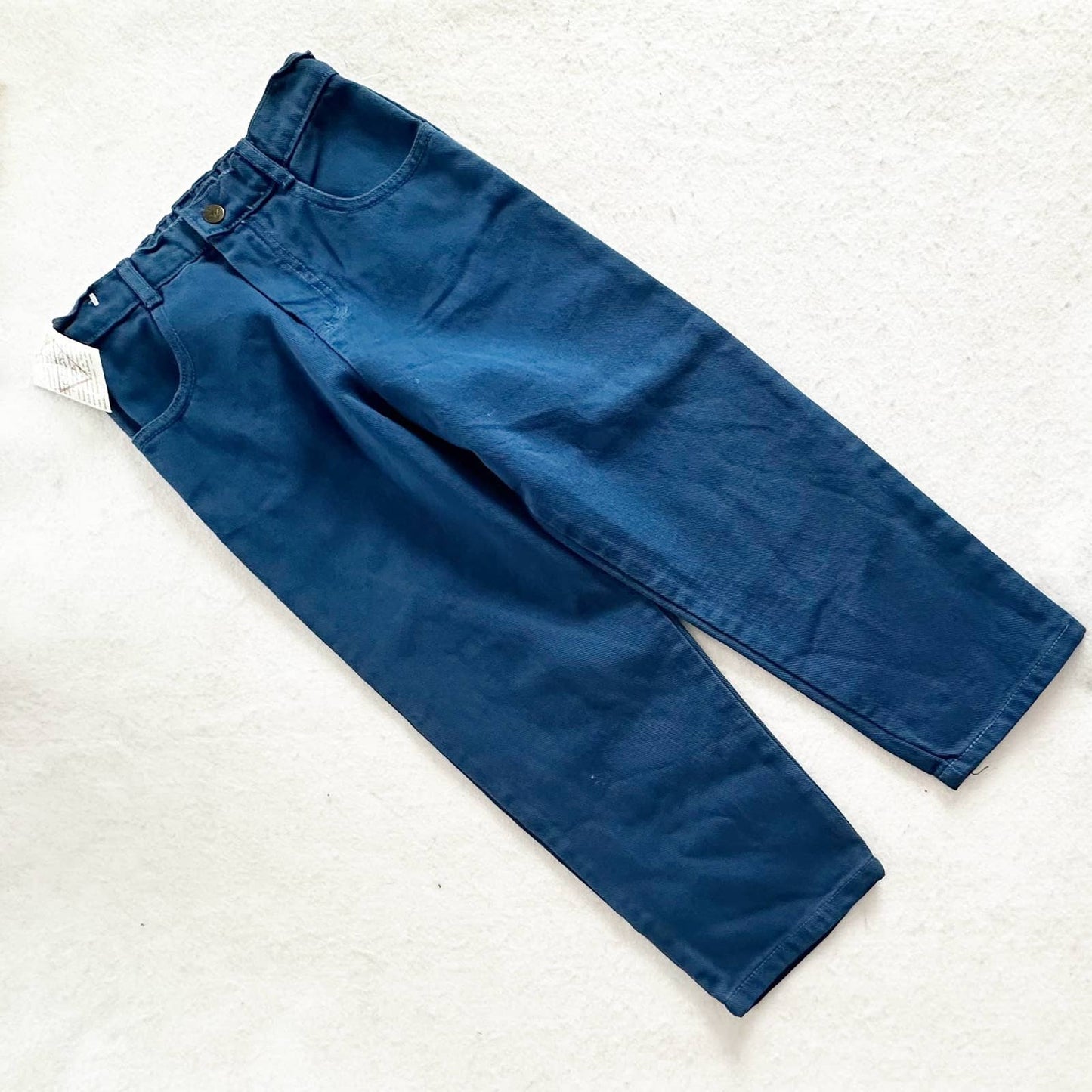 Vintage Guess Kids Deadstock Blue Pants: 6y - Yellow Clover Vintage Kids Clothes