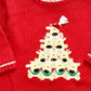Vintage or Y2K BT Kids Reindeer Christmas Tree Sweater: 24m? - Yellow Clover Vintage Kids Clothes