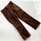 Vintage Unbranded Brown Boys Pants: 10y - Yellow Clover Vintage Kids Clothes