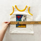 Vintage KidzStuff Abstract Animals Tank: 2T? - Yellow Clover Vintage Kids Clothes