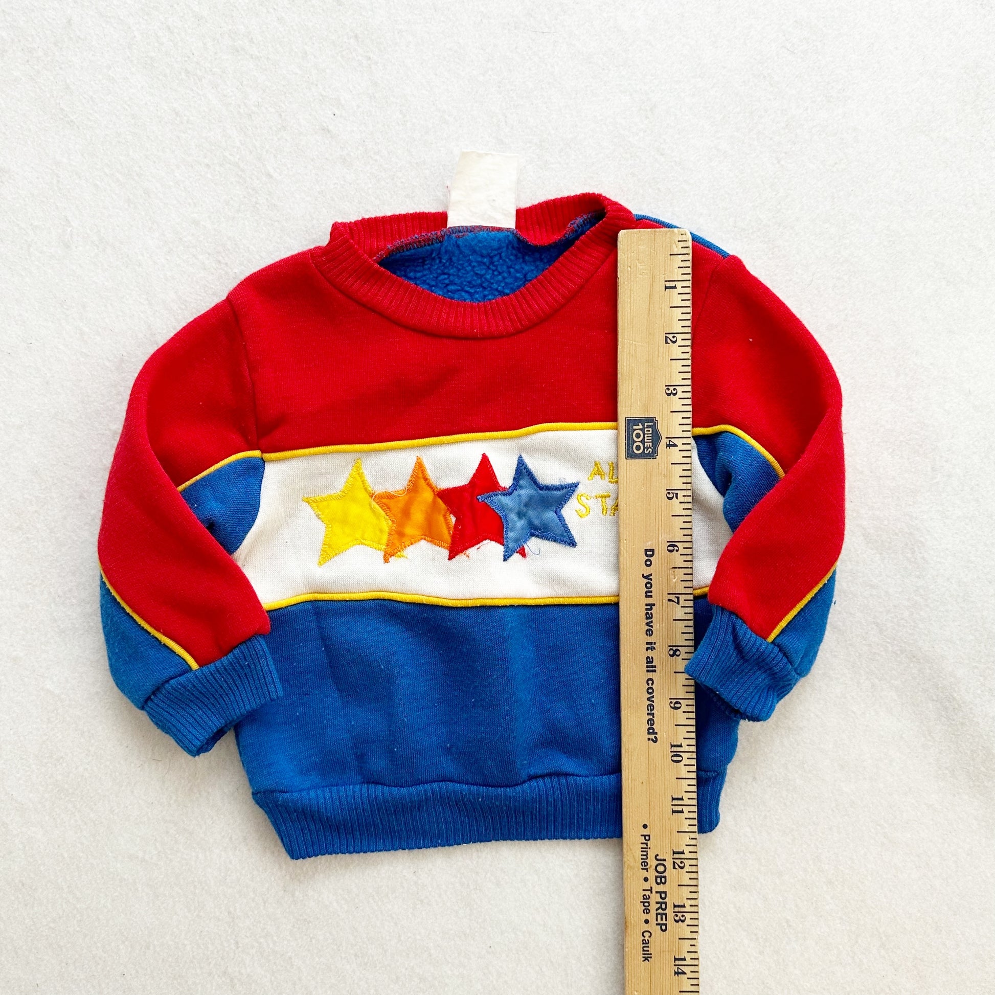 Vintage All Star Sweatshirt: 18m? - Yellow Clover Vintage Kids Clothes