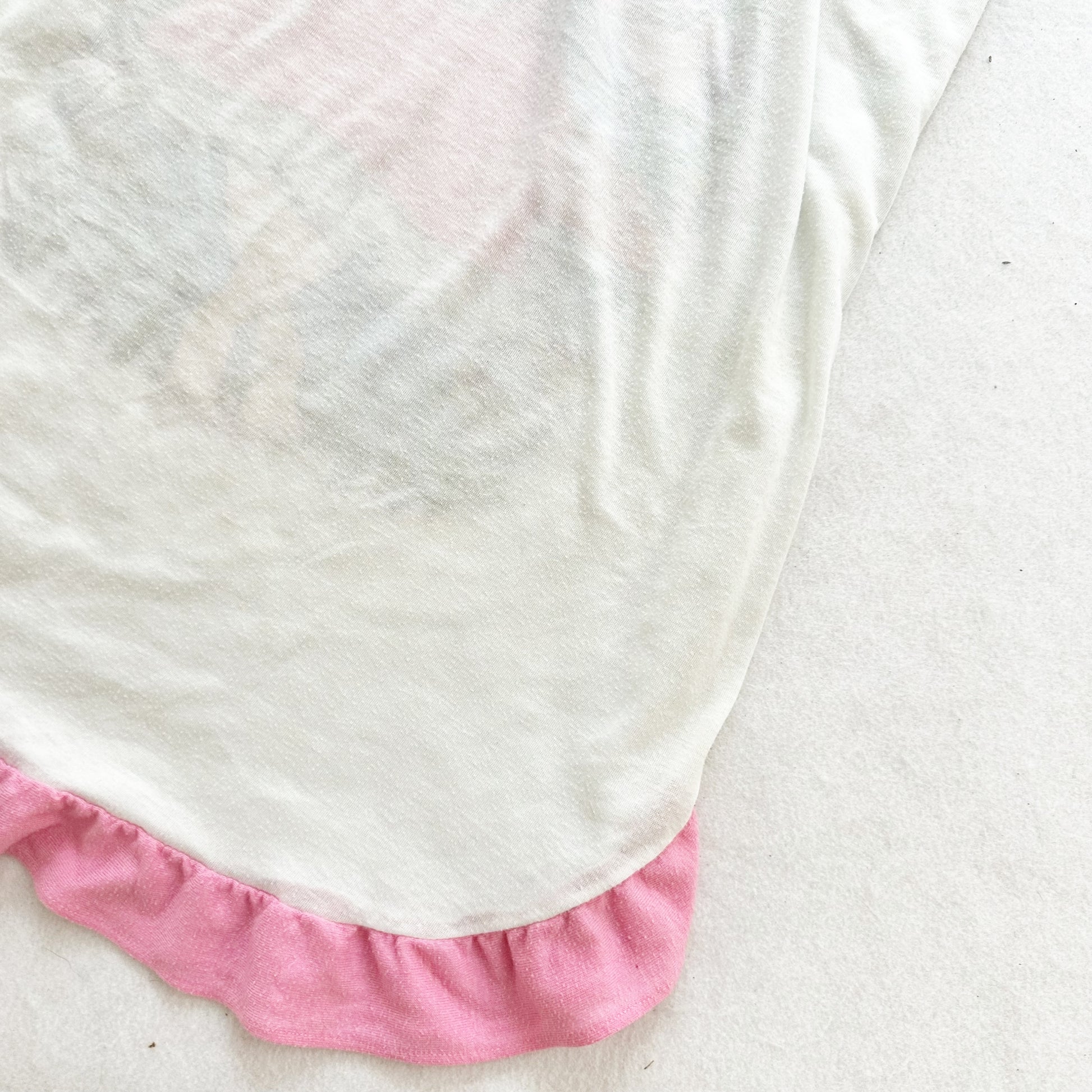 Vintage Flower Swing Girl Nightgown: 7/8y? - Yellow Clover Vintage Kids Clothes