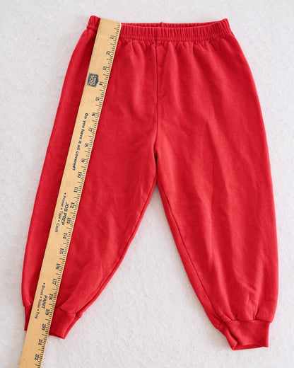 Vintage NHL Detroit Red Wings Sweatshirt Set: 3T - Yellow Clover Vintage Kids Clothes