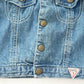 Vintage Guess Baby Denim Jacket with Back Design: 18m - Yellow Clover Vintage Kids Clothes