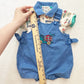 Vintage Gymboree Apple Farm Truck Romper Set: 12m - Yellow Clover Vintage Kids Clothes