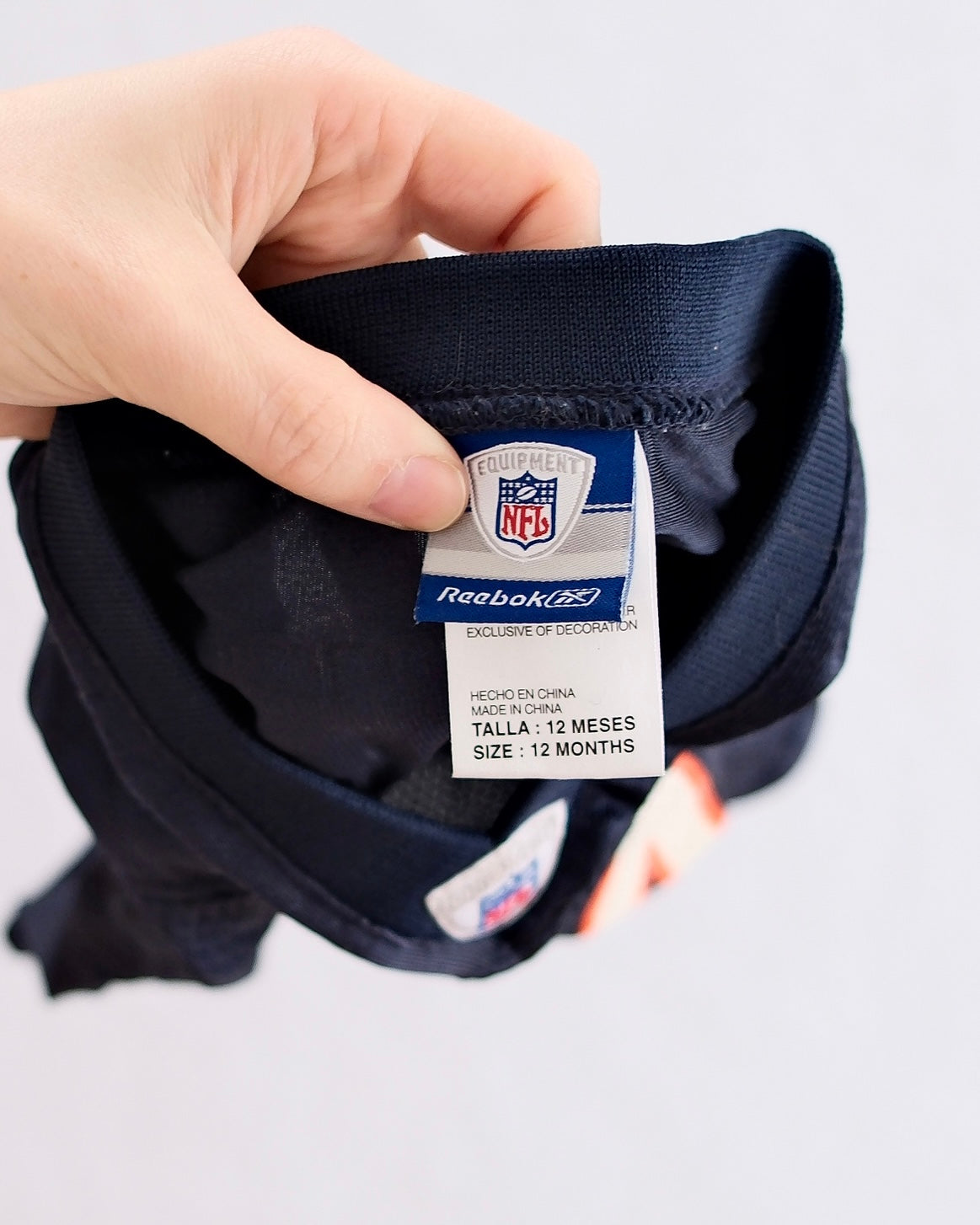 Y2K Reebok Chicago Bears Jersey Romper: 12m