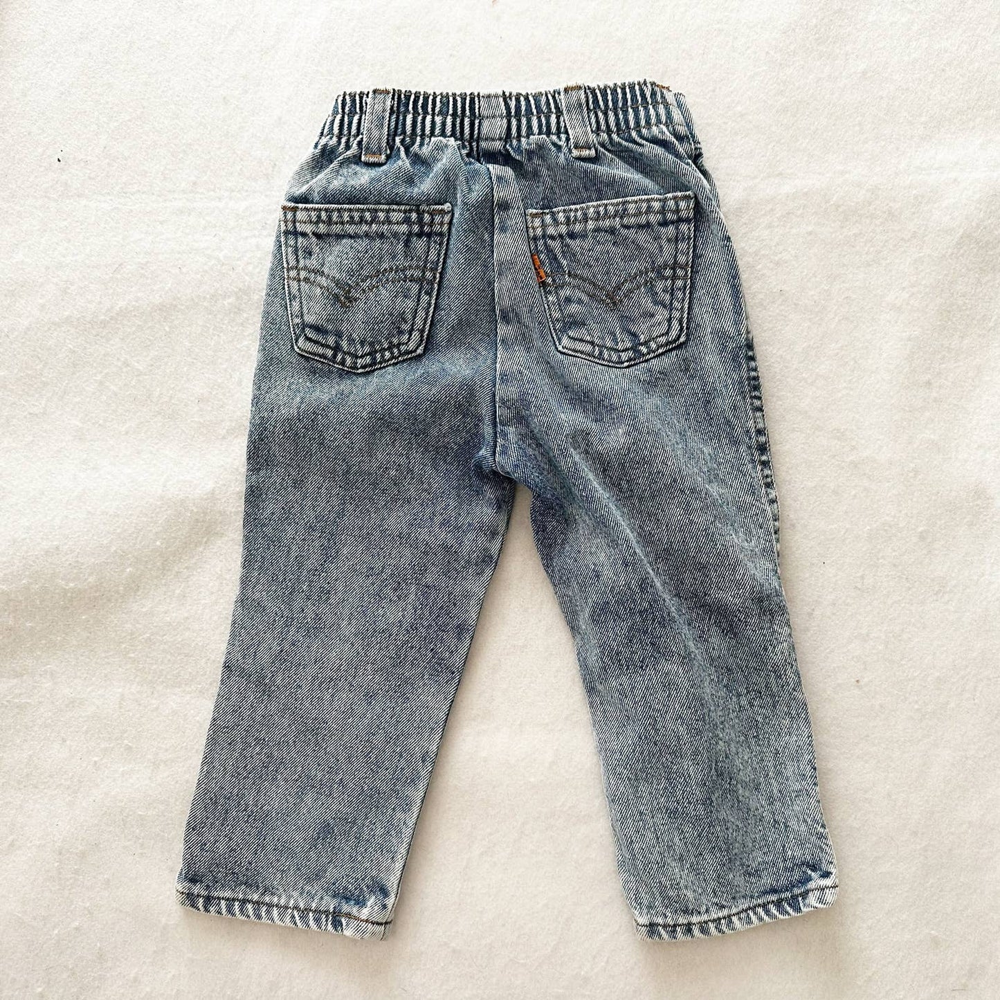 Vintage Levi’s Orange Tab Acid Wash Jeans: 24m? - Yellow Clover Vintage Kids Clothes